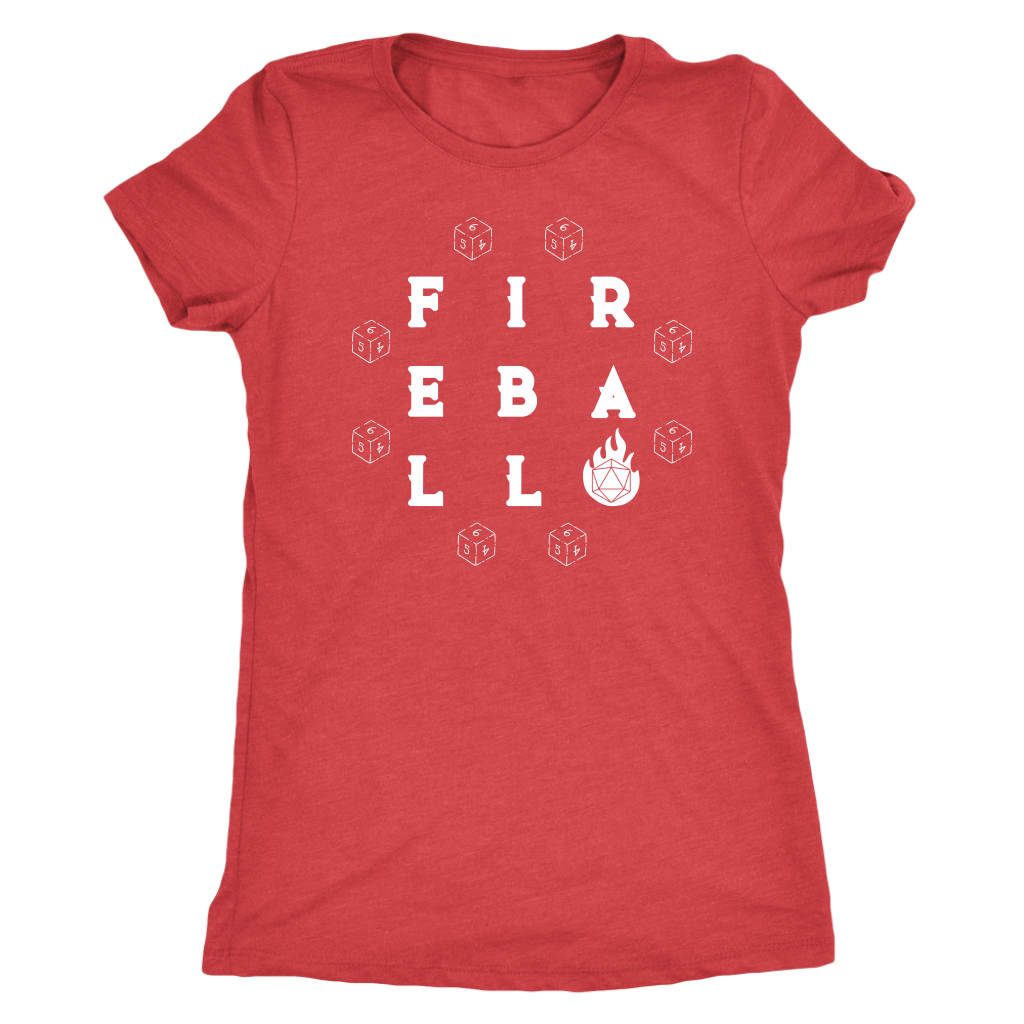 Fireball T-shirt  - Gemmed Firefly