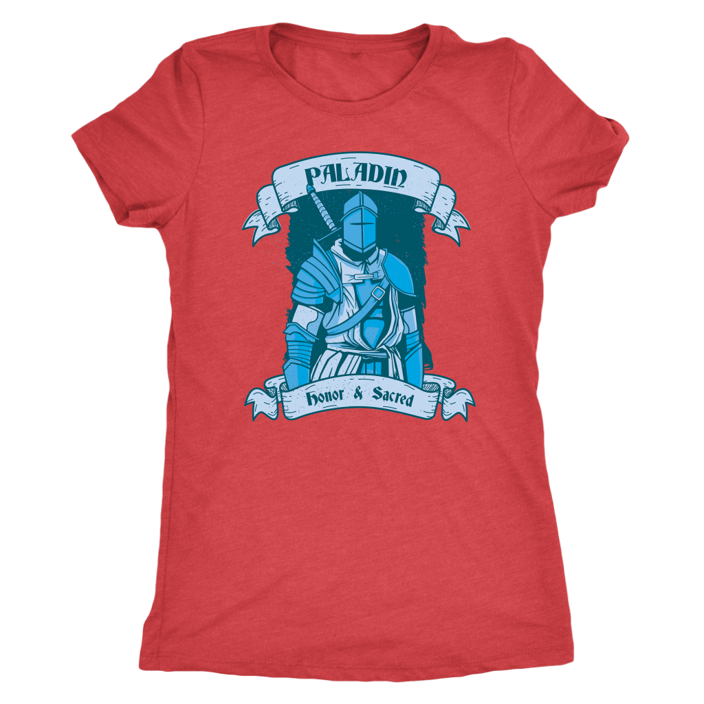 Paladin in Blue Vapor T-shirt  - Gemmed Firefly