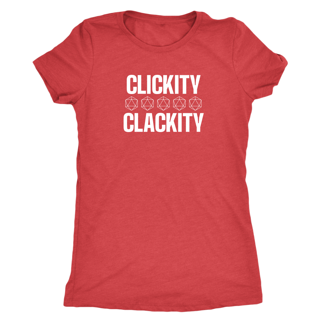 Clickity Clackity T-shirt  - Gemmed Firefly