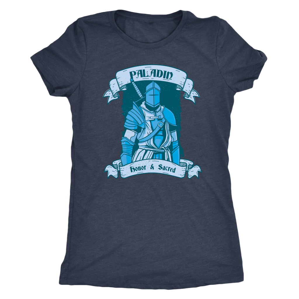 Paladin in Blue Vapor T-shirt  - Gemmed Firefly