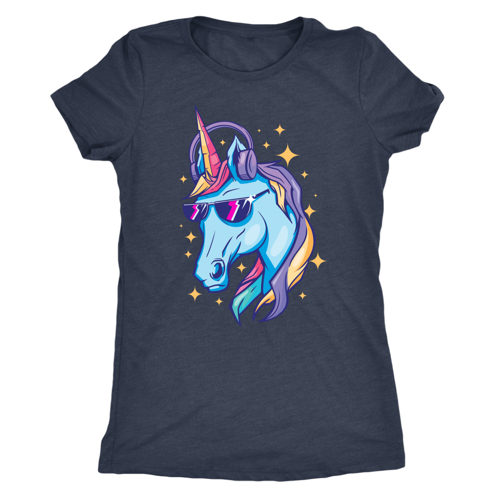Sparkle and Swag Unicorn T-shirt  - Gemmed Firefly