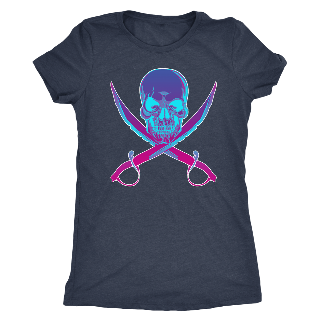 Vapor Modern Pirate Flag Shirt T-shirt  - Gemmed Firefly