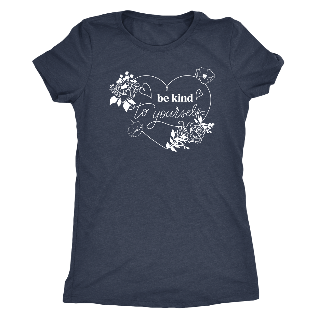 Be Kind to Yourself Heart T-shirt  - Gemmed Firefly