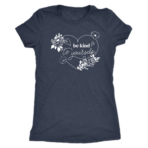 Be Kind to Yourself Heart T-shirt  - Gemmed Firefly