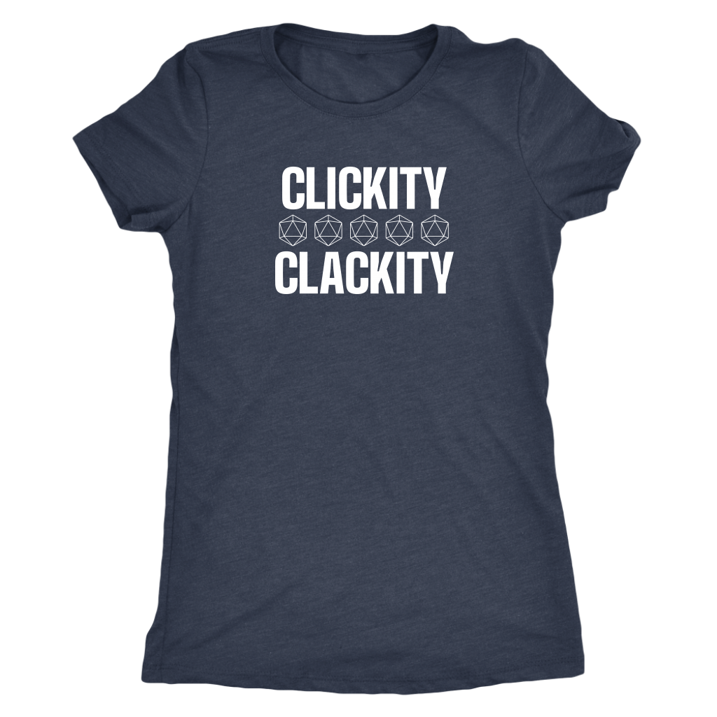 Clickity Clackity T-shirt  - Gemmed Firefly