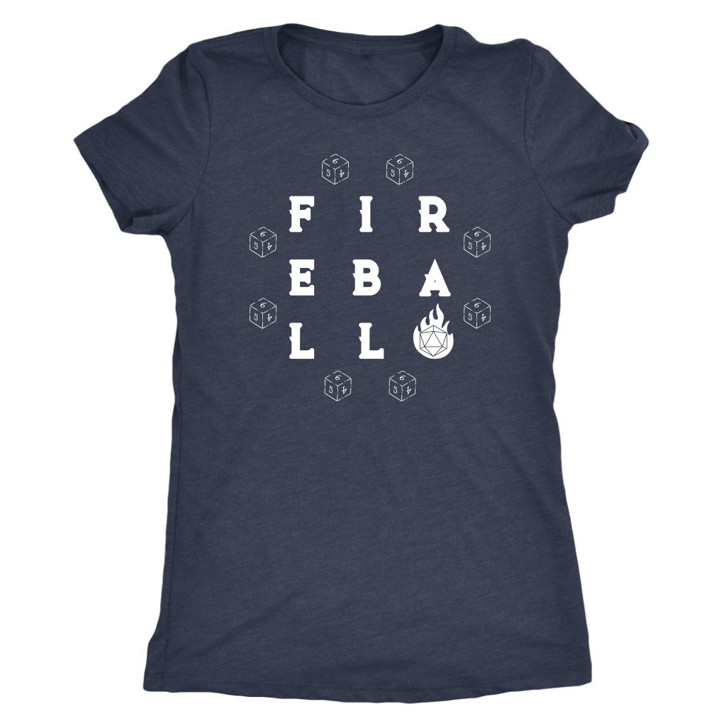 Fireball T-shirt  - Gemmed Firefly