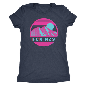 FCK NZS Vapor Mountains Shirt T-shirt  - Gemmed Firefly