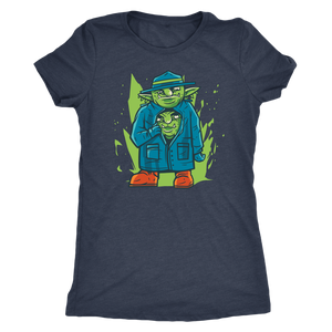 Two Goblins in a Trench Coat T-shirt  - Gemmed Firefly