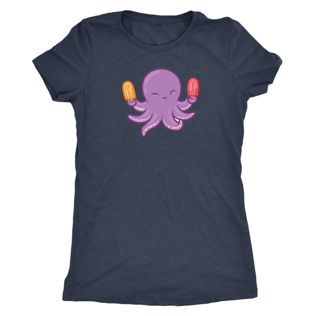 Octo-pops T-shirt  - Gemmed Firefly