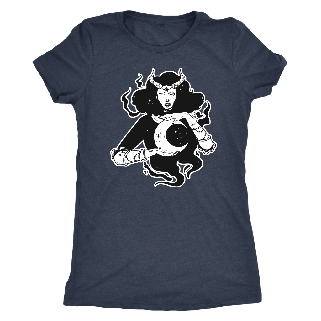 Moon Witch T-shirt  - Gemmed Firefly