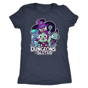 Dungeons and Sloths T-shirt  - Gemmed Firefly