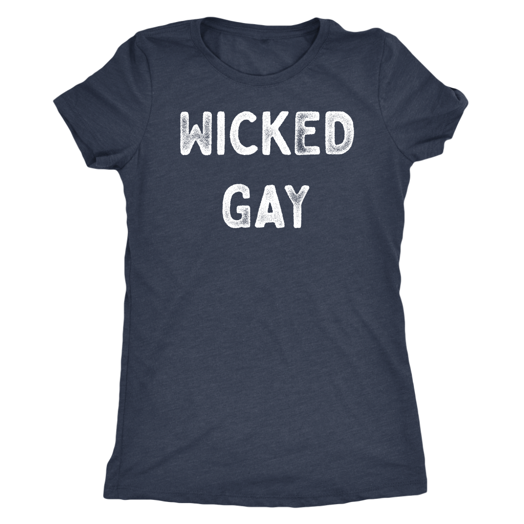 Wicked Gay T-shirt  - Gemmed Firefly