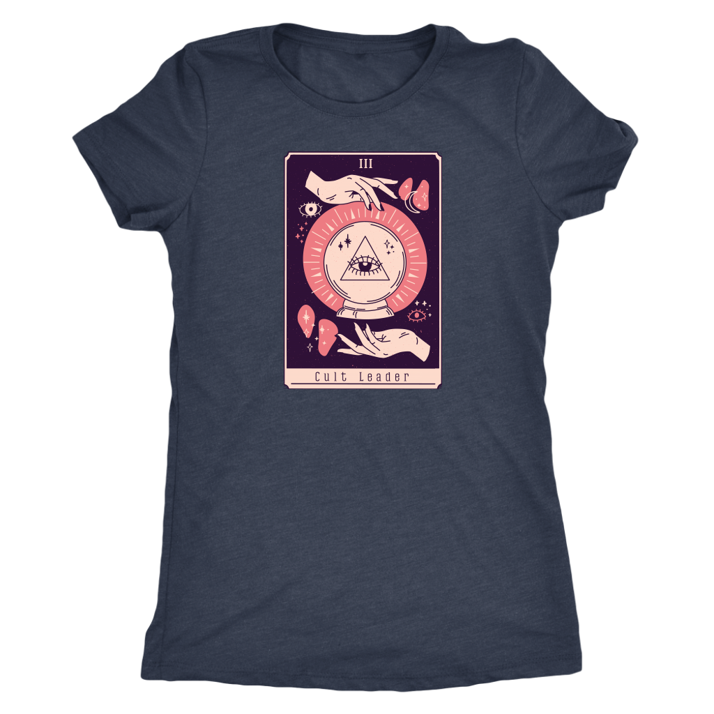 Cult Leader Tarot Card T-shirt  - Gemmed Firefly