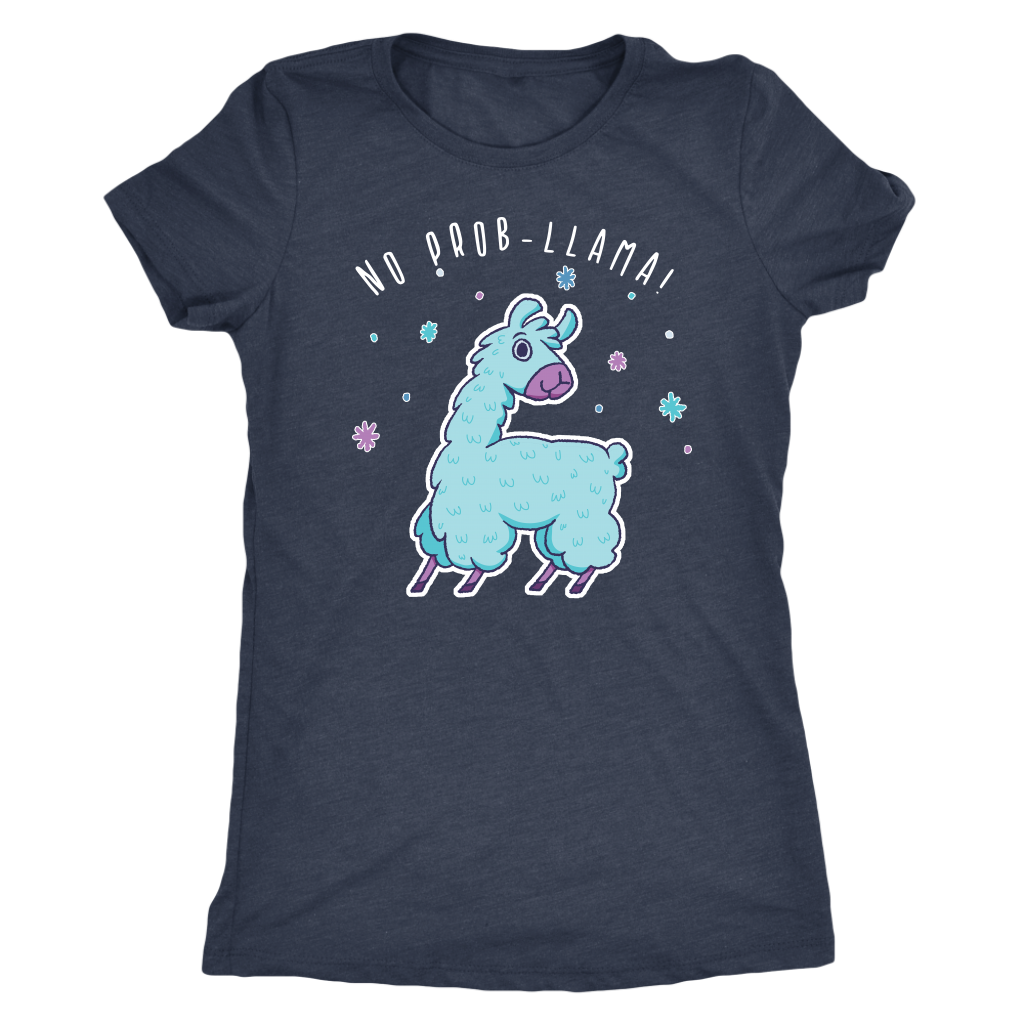 No Prob-Llama T-shirt  - Gemmed Firefly