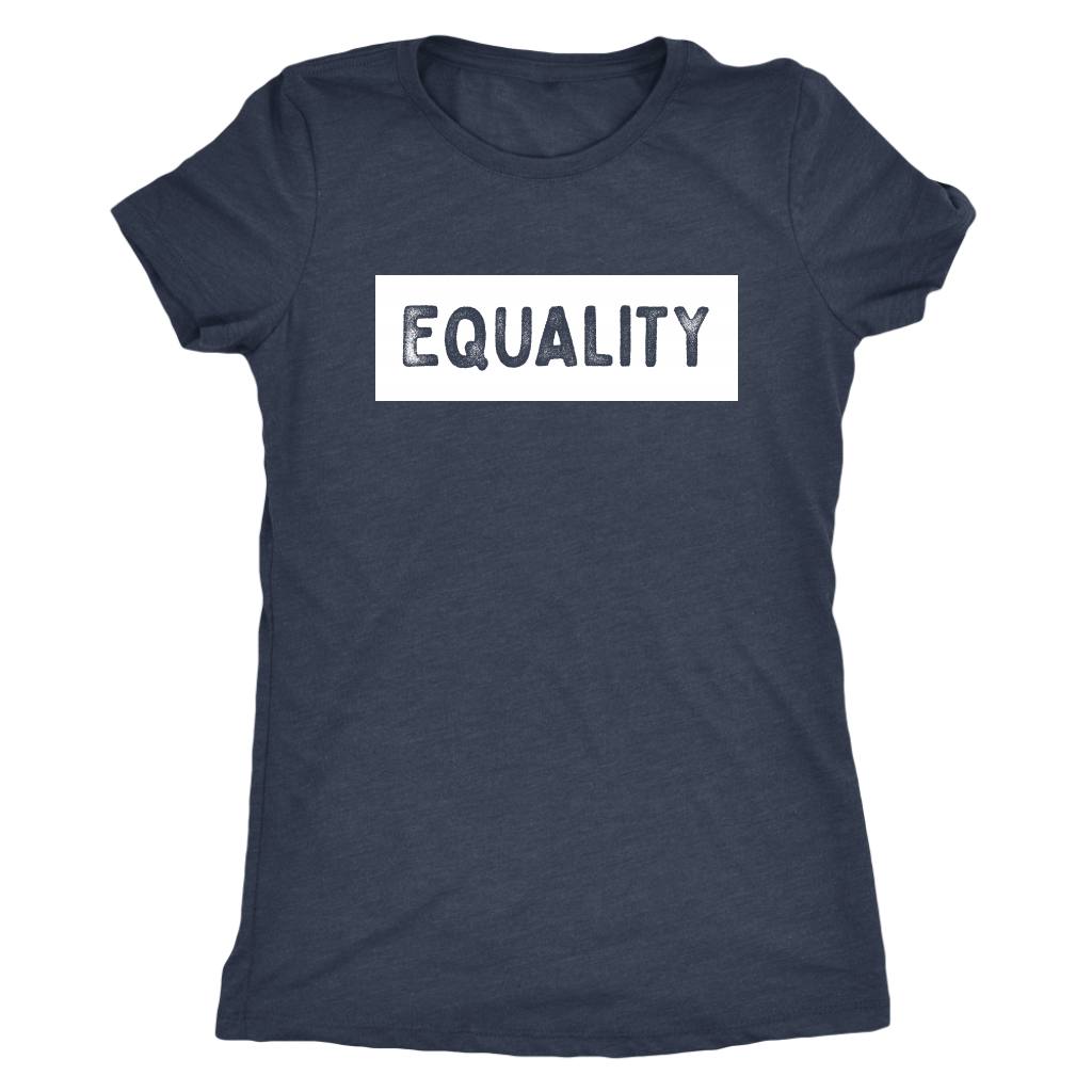 Equality Stencil Text T-shirt  - Gemmed Firefly