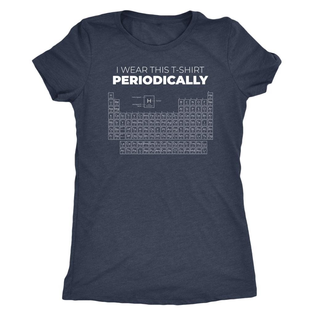 I Wear This T-Shirt Periodically T-shirt  - Gemmed Firefly