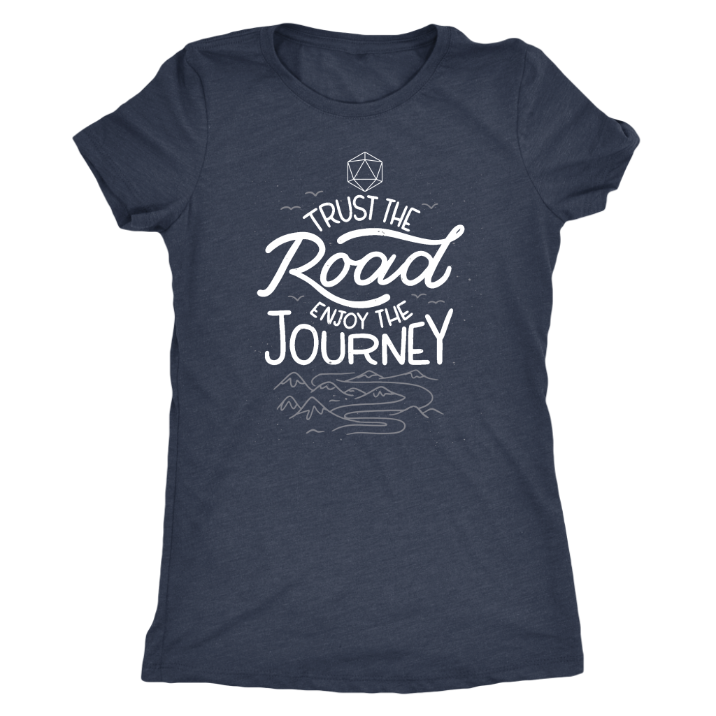 Trust the Road, Enjoy the Journey T-shirt  - Gemmed Firefly
