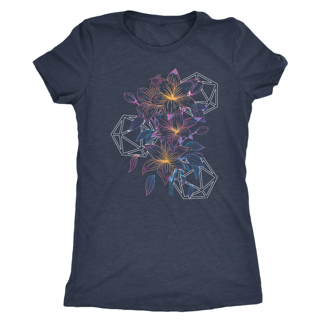 Lilies and Luck T-shirt  - Gemmed Firefly