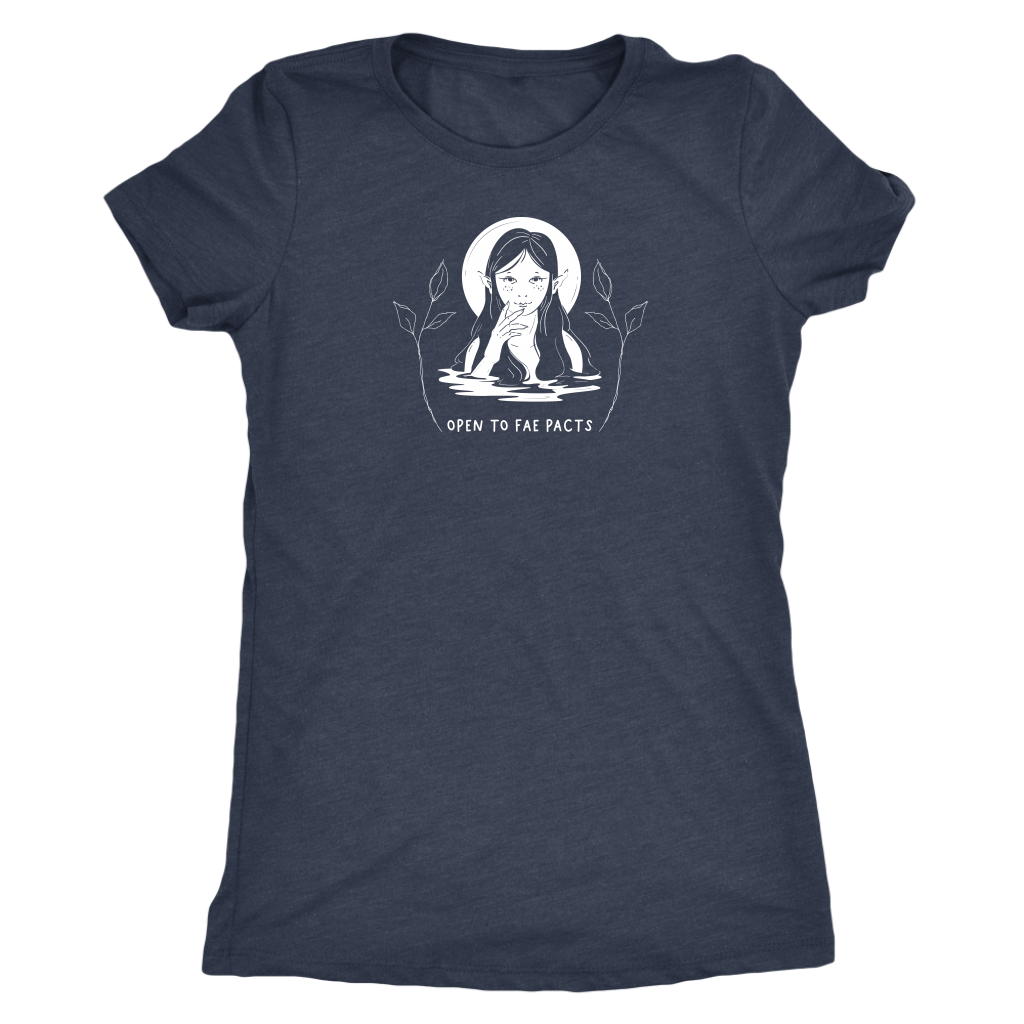 Open to Fae Pacts T-shirt  - Gemmed Firefly