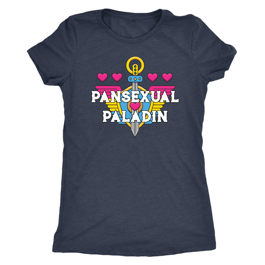 Pansexual Paladin T-shirt  - Gemmed Firefly