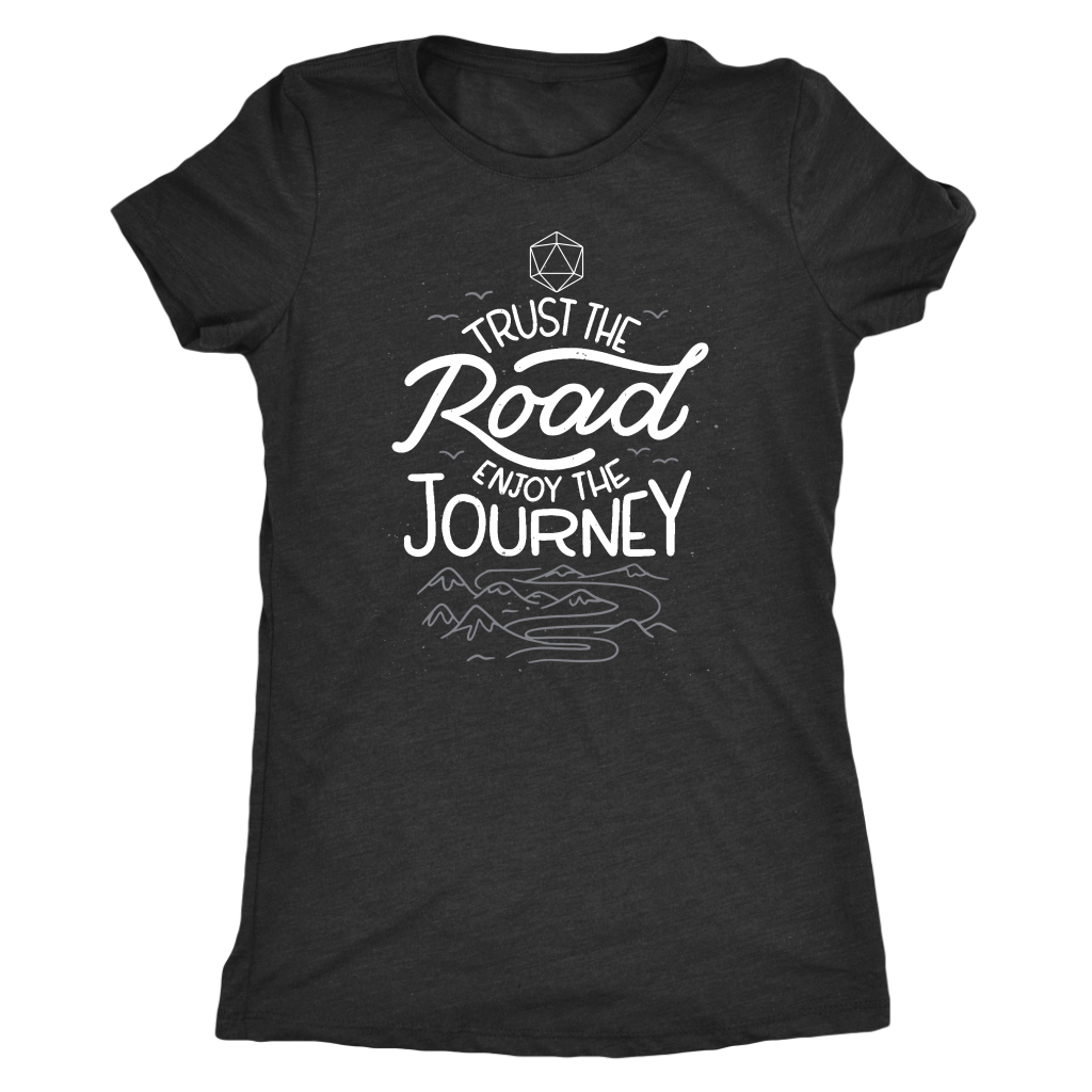 Trust the Road, Enjoy the Journey T-shirt  - Gemmed Firefly