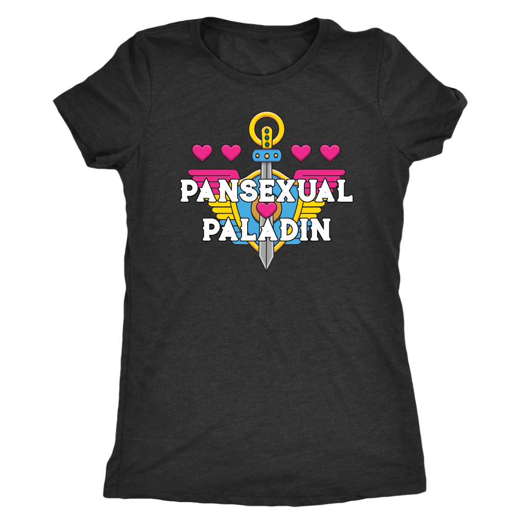 Pansexual Paladin T-shirt  - Gemmed Firefly