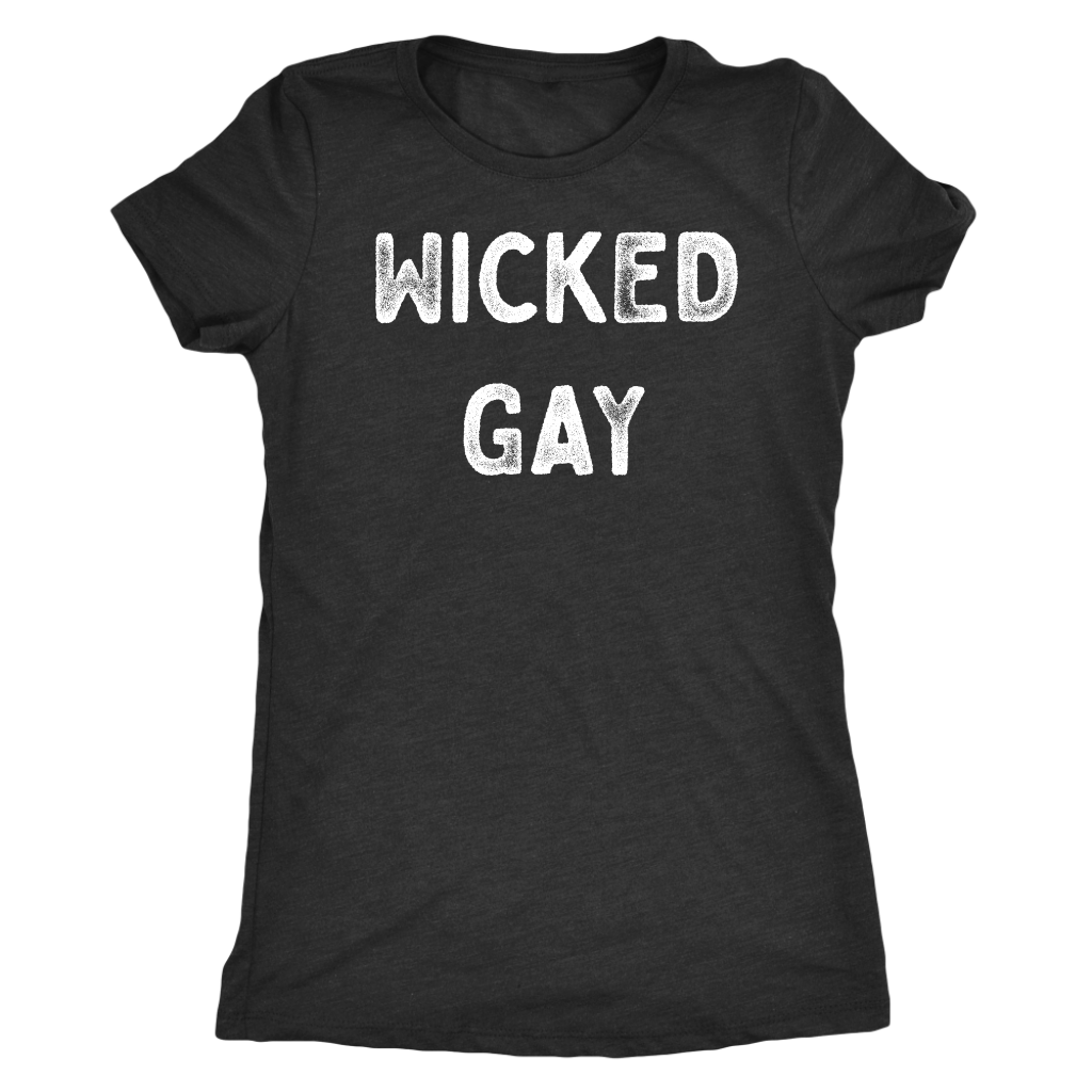 Wicked Gay T-shirt  - Gemmed Firefly