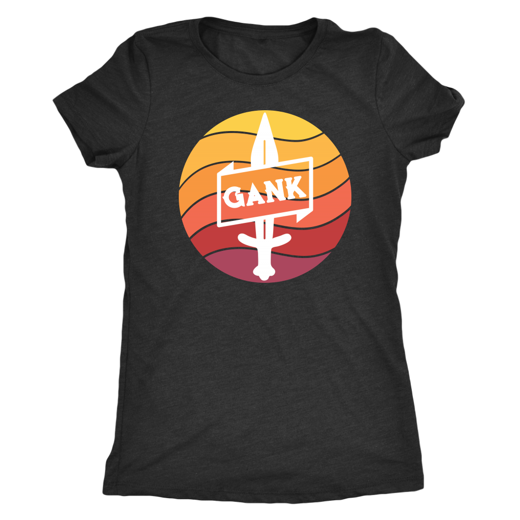 Gank Retro Sneak Attack T-shirt  - Gemmed Firefly