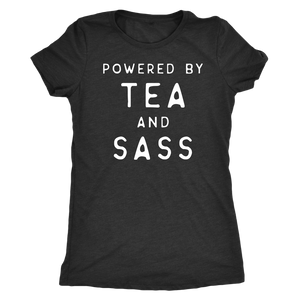 Powered by Tea and Sass T-shirt  - Gemmed Firefly