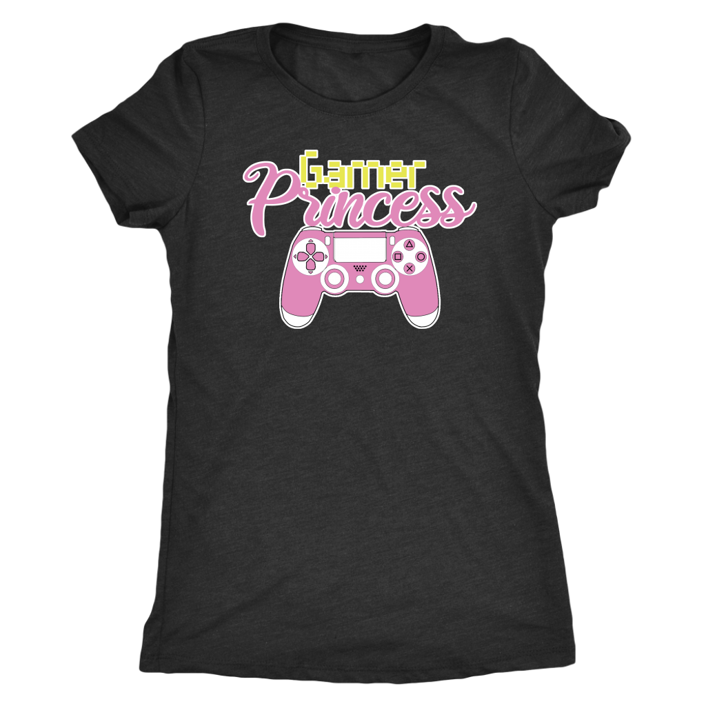 Gamer Princess T-shirt  - Gemmed Firefly