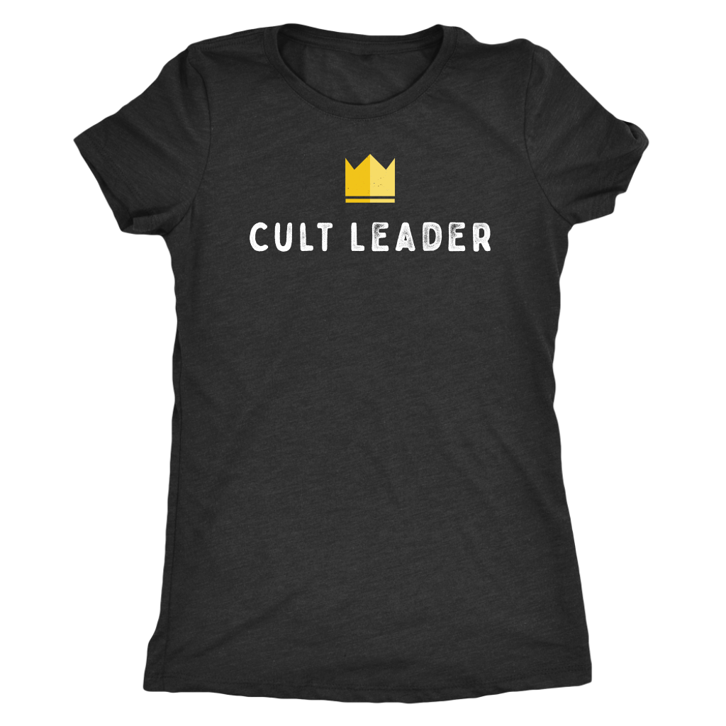 Cult Leader Vintage Crown T-shirt  - Gemmed Firefly