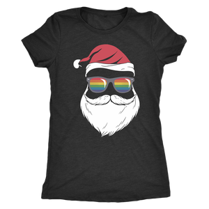 LGBT PRIDE Santa Shirt T-shirt  - Gemmed Firefly