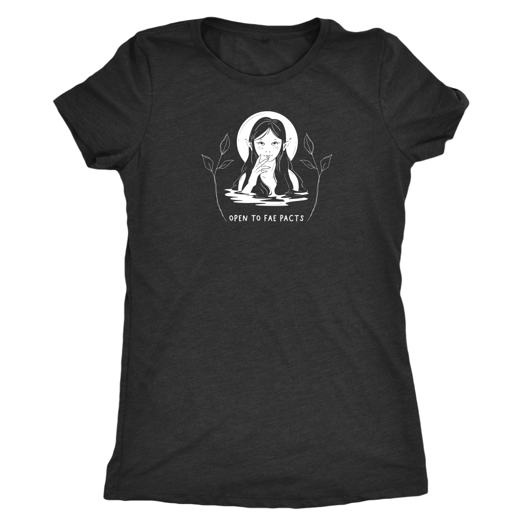 Open to Fae Pacts T-shirt  - Gemmed Firefly