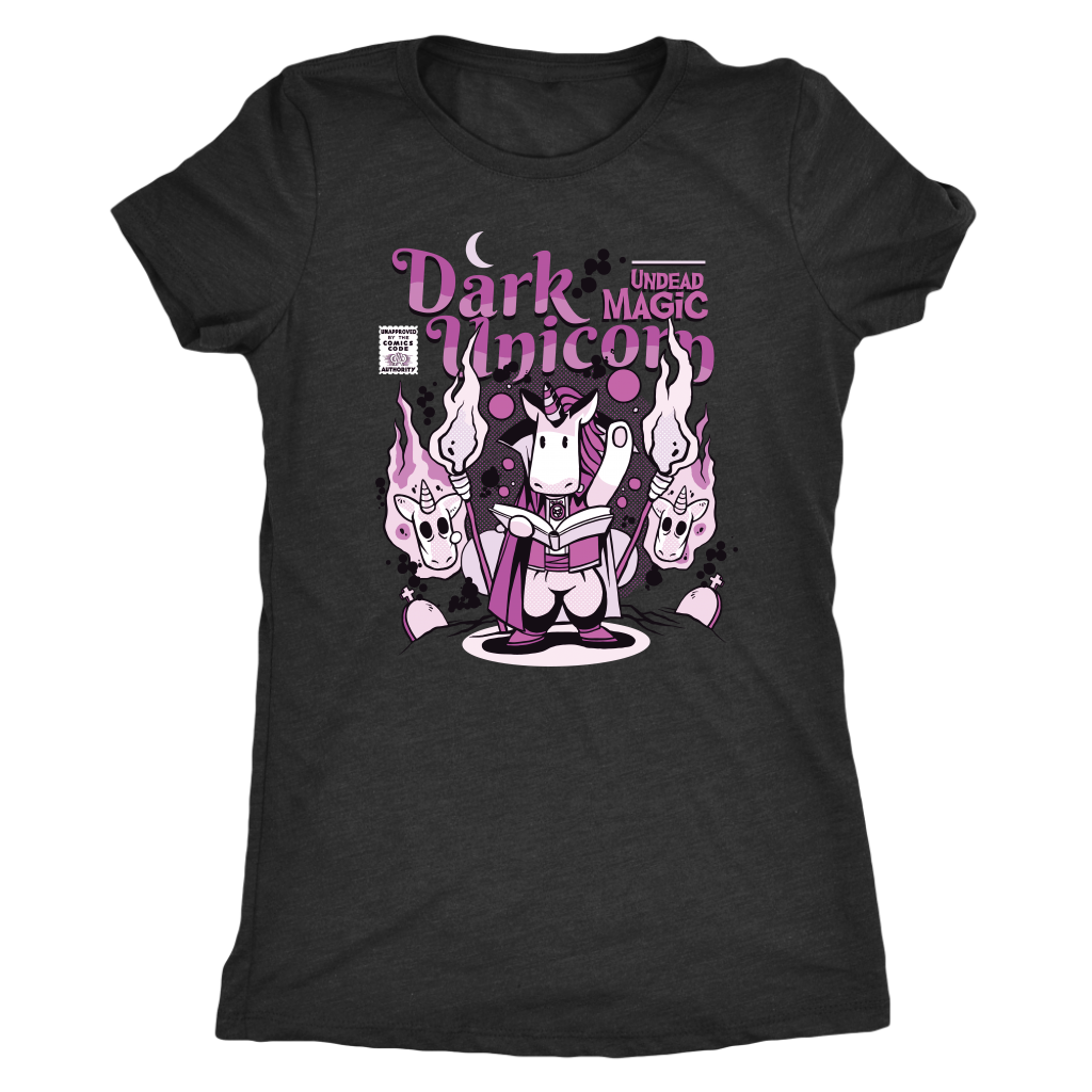 Dark Unicorn T-shirt  - Gemmed Firefly