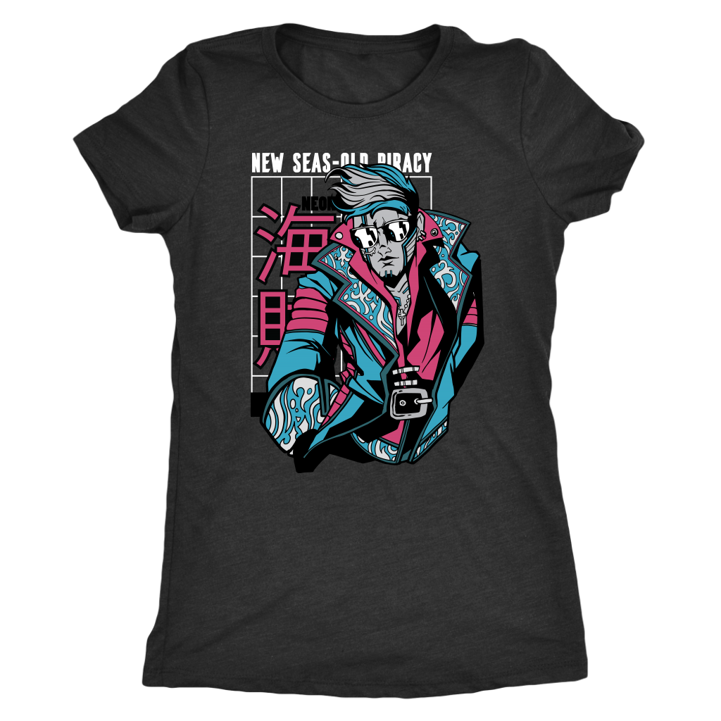 Vapor Pirate T-shirt  - Gemmed Firefly