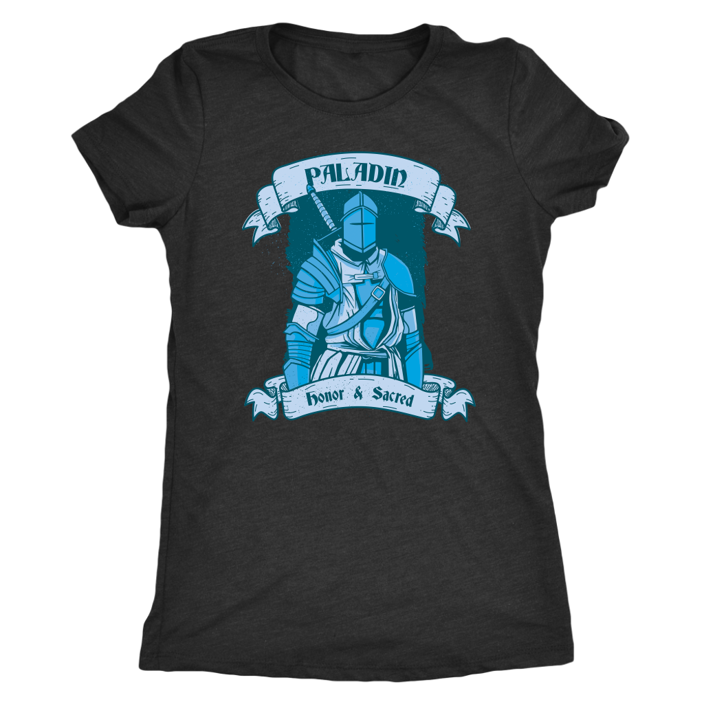Paladin in Blue Vapor T-shirt  - Gemmed Firefly