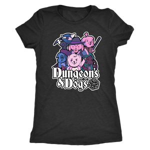 Dungeons and Dogs test T-shirt  - Gemmed Firefly