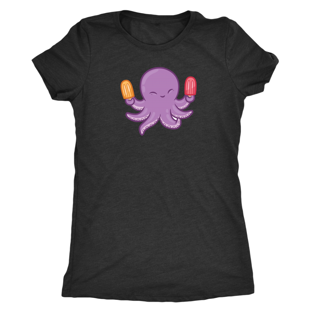 Octo-pops T-shirt  - Gemmed Firefly
