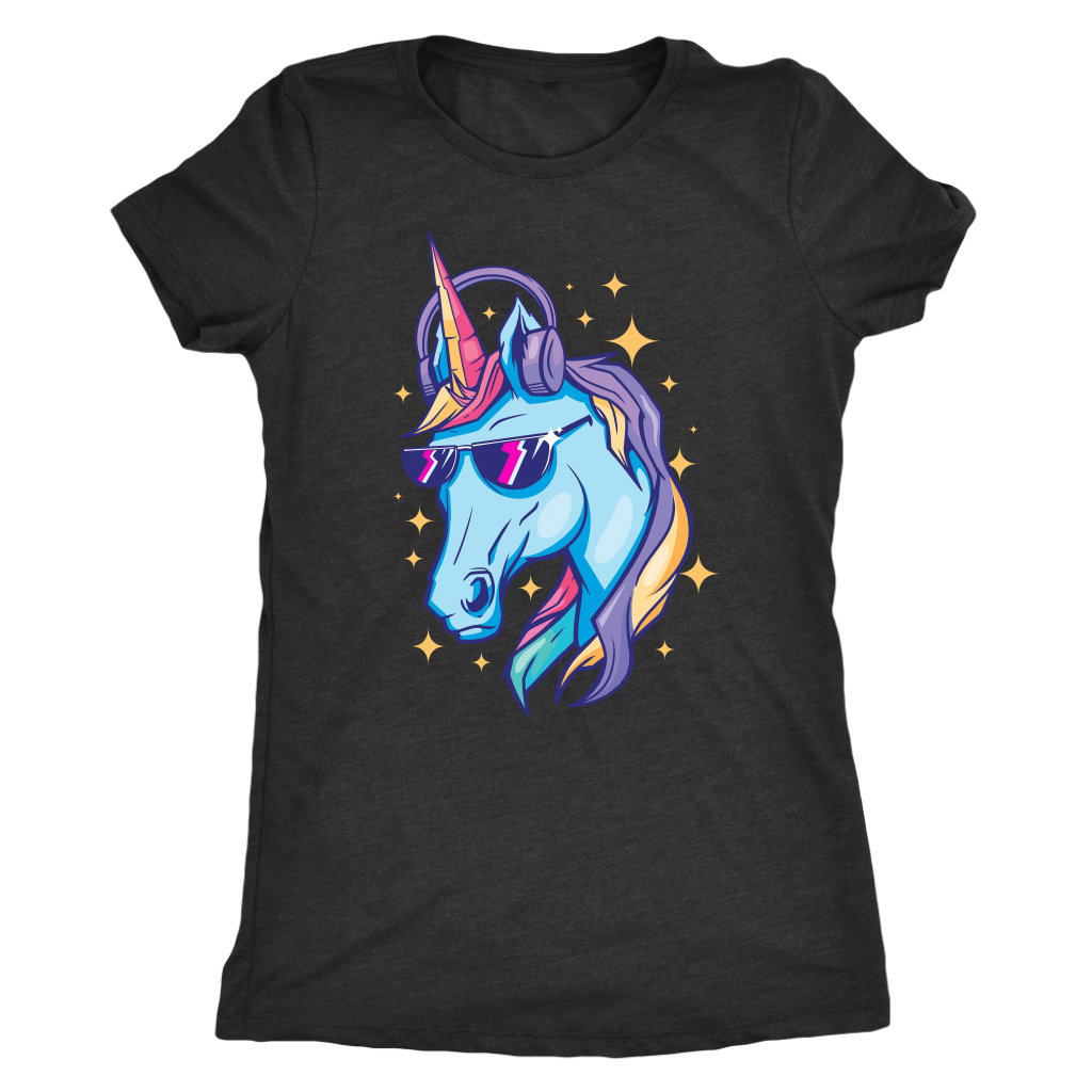 Sparkle and Swag Unicorn T-shirt  - Gemmed Firefly