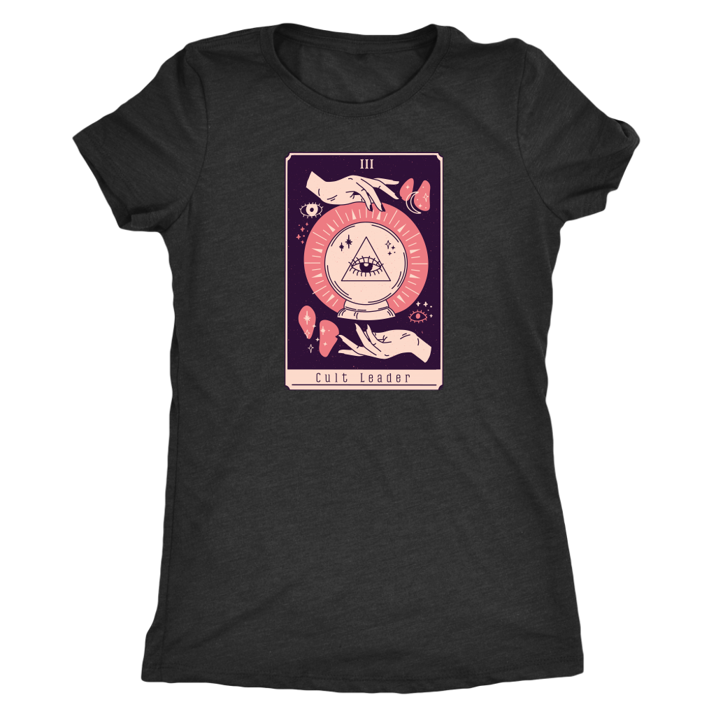 Cult Leader Tarot Card T-shirt  - Gemmed Firefly