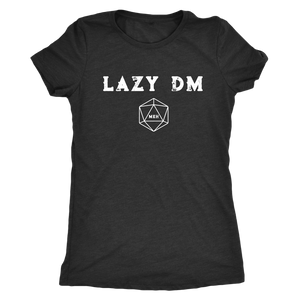 Lazy DM Meh D20 T-shirt  - Gemmed Firefly
