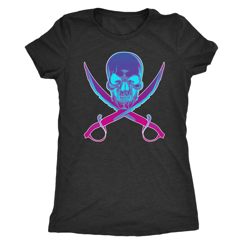 Vapor Modern Pirate Flag Shirt T-shirt  - Gemmed Firefly