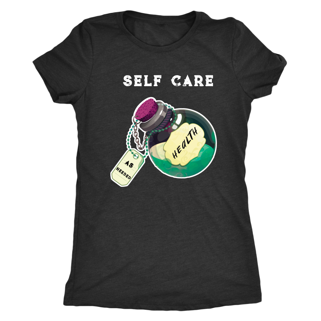 Self Care Health Potion T-shirt  - Gemmed Firefly