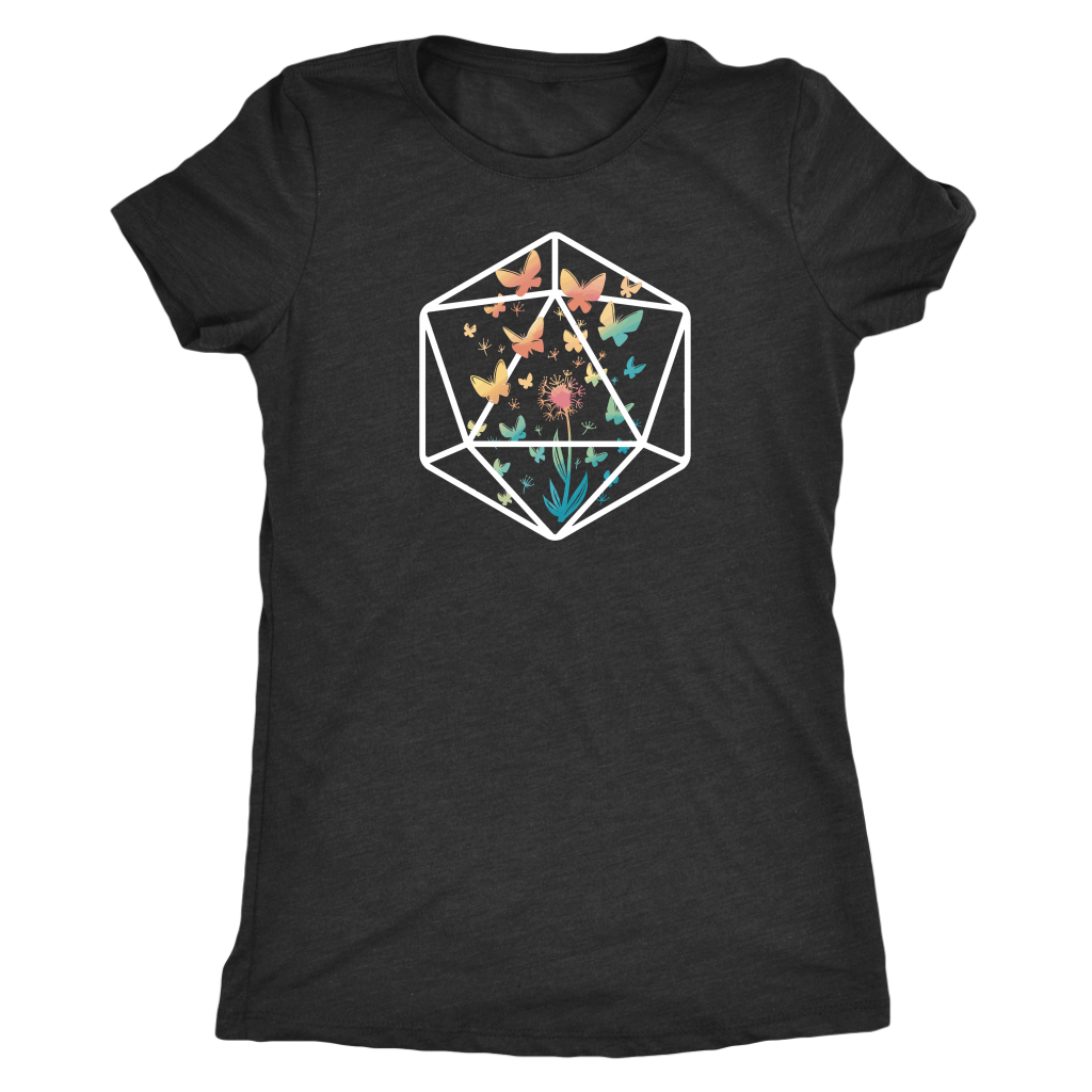 D20 Sanctuary T-shirt  - Gemmed Firefly