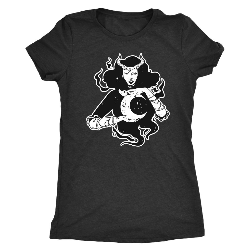 Moon Witch T-shirt  - Gemmed Firefly