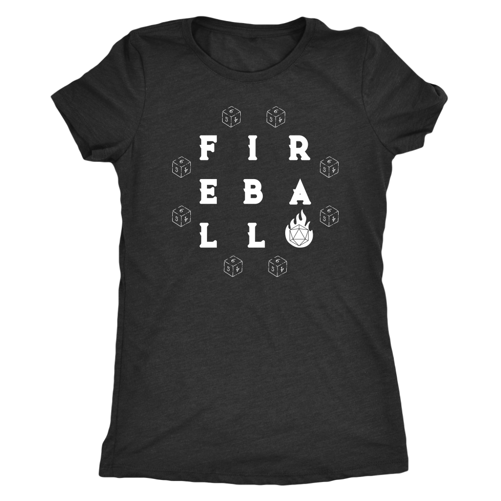 Fireball T-shirt  - Gemmed Firefly