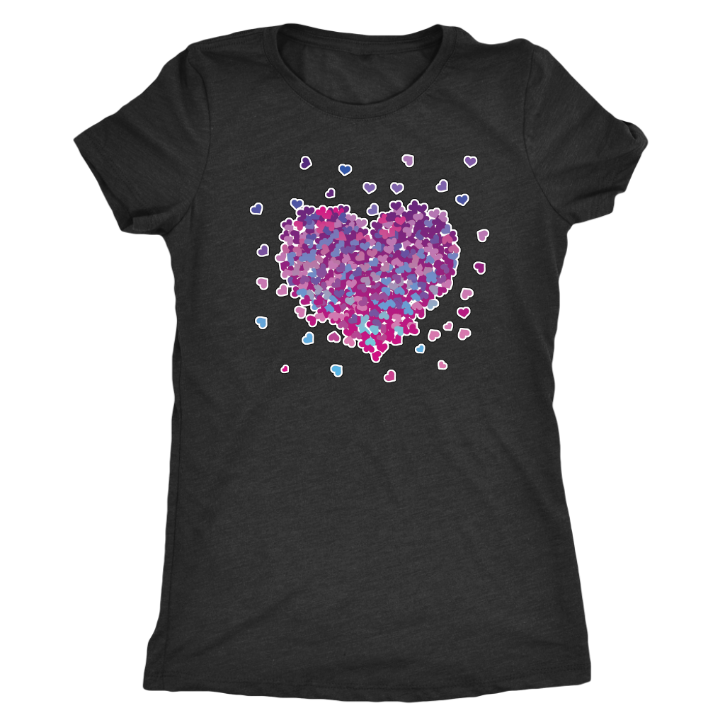 Heart Sticker Splash Shirt T-shirt  - Gemmed Firefly