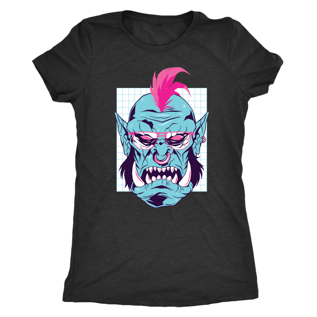 Vapor Orc Captain T-shirt  - Gemmed Firefly