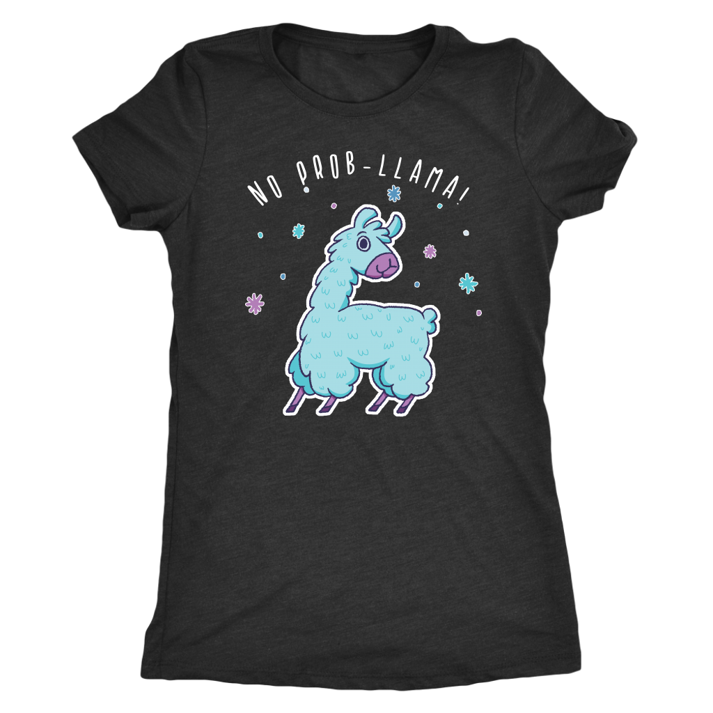 No Prob-Llama T-shirt  - Gemmed Firefly