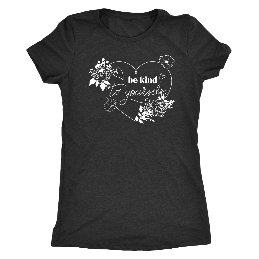 Be Kind to Yourself Heart T-shirt  - Gemmed Firefly